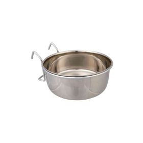 Trixie posoda kovinska za ptice z nosilcem 900 ml