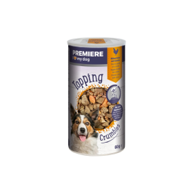 Premiere priboljšek za pse Topping Crumble piščanec 60 g