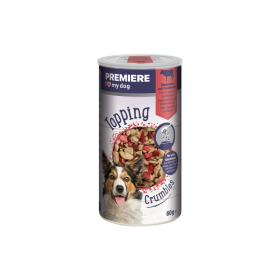 Premiere priboljšek za pse Topping Crumble govedina 60 g